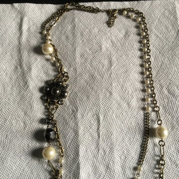 Lia Sophia multi strand long necklace 42" - Picture 8 of 8